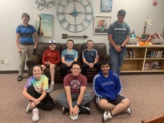 Ninth grade October students of the month