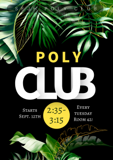 Poly Club Poster