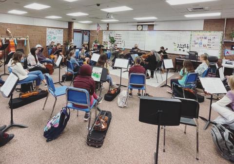 Ms. Molines Orchestra Class