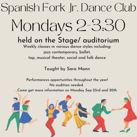 Spanish Fork Junior Dance Club 