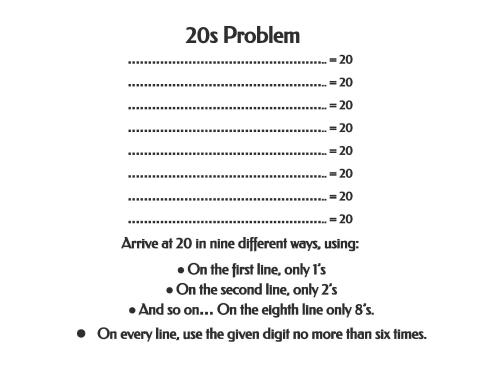 Math Problem of the Week