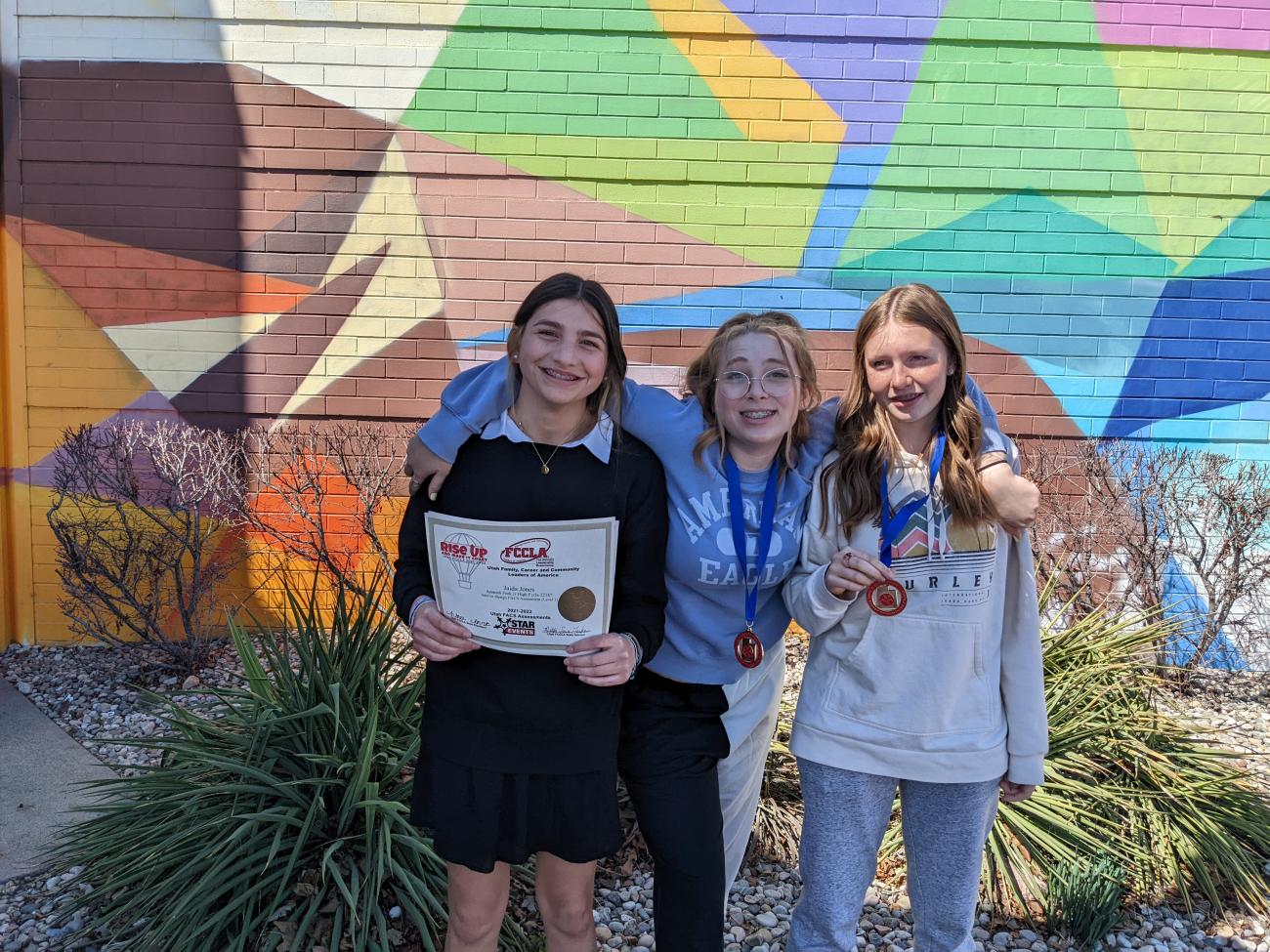 Spanish Fork Jr High Students Excel At State FCCLA Spanish Fork   PXL 20220323 200713050 