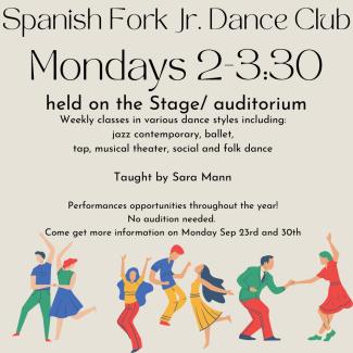 Spanish Fork Junior Dance Club 